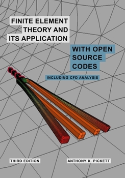 Paperback Finite element theory and its application with open-source codes Book