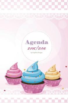 Paperback Agenda cupcake 2015/2016 [Spanish] Book