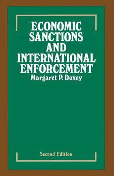 Paperback Economic Sanctions and International Enforcement Book