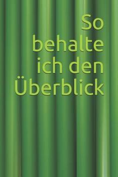 Paperback So Behalte Ich Den [German] Book
