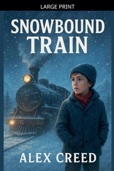 Paperback Snowbound Train [Large Print] Book