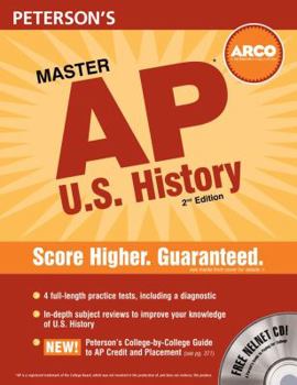Paperback Master the AP U.S. History [With CDROM] Book