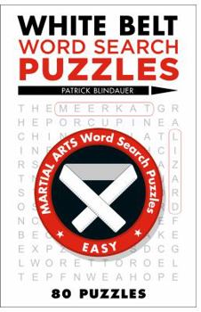Paperback White Belt Word Search Puzzles Book
