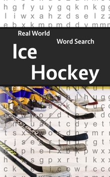 Paperback Real World Word Search: Ice Hockey Book