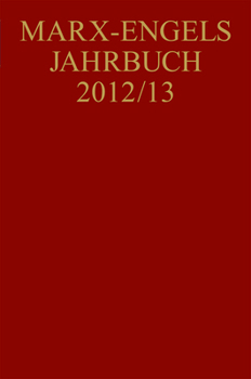 Paperback Marx-Engels-Jahrbuch 2012/13 [German] Book