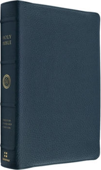 Leather Bound ESV Heirloom Bible, Veritas: Single Column Edition (Calfskin, Meridian Blue) Book