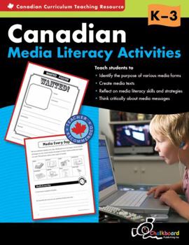 Paperback Canadian Media Literacy Activities Grades K-3 Book