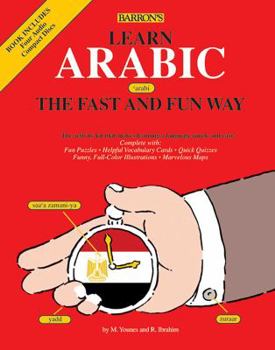 Paperback Learn Arabic the Fast and Fun Way (Barron's Fast and Fun Foreign Languages) Book