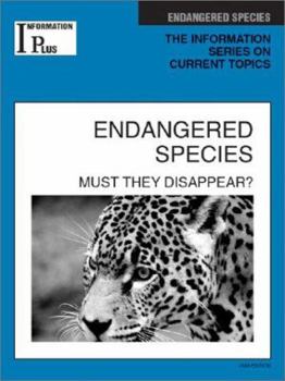 Paperback Endangered Species: Must They Disappear? Book