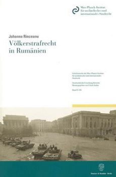 Paperback Volkerstrafrecht in Rumanien [German] Book