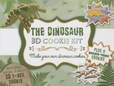 Paperback The Dinosaur 3D Cookie Kit Book