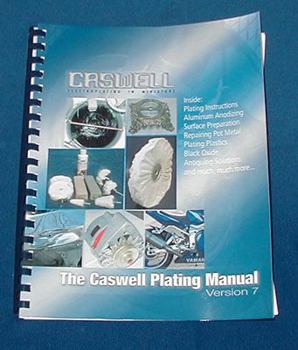 Plastic Comb The Caswell Plating Manual Version 9 (Cawsell Electroplating in Miniature) Book