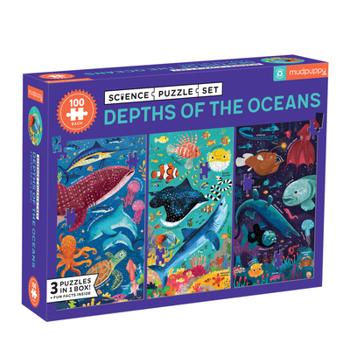Misc. Depths of the Oceans Science Puzzle Set Book