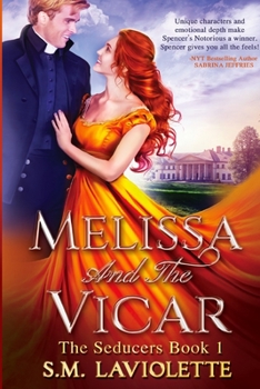 Paperback Melissa and The Vicar [Large Print] Book