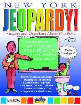 Paperback New York Jeopardy!: Answers & Questions about Our State! Book