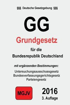 Paperback Gg: Grundgesetz für die Bundesrepublik Deutschland [German] Book