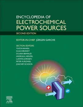 Hardcover Encyclopedia of Electrochemical Power Sources Book