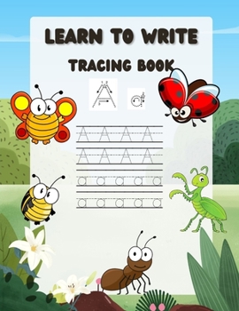 Paperback Learn to Write: bug theme Book