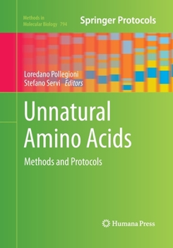 Paperback Unnatural Amino Acids: Methods and Protocols Book