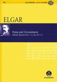 Hardcover Pomp and Circumstance, Op. 39/1-5: Eulenburg Audio+score Series, Vol. 94 Book