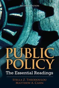 Paperback Public Policy: The Essential Readings Book