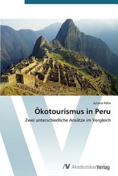 Paperback Okotourismus in Peru [German] Book