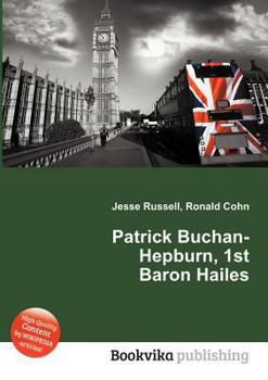 Paperback Patrick Buchan-Hepburn, 1st Baron Hailes Book