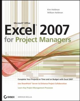 Paperback Microsoft Office Excel 2007 for Project Managers Book