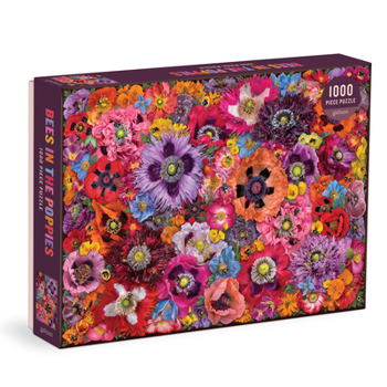 Misc. Bees in the Poppies 1000 Piece Puzzle Book