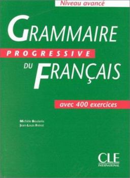 Paperback Grammaire Progressive Du Francais: Avance [French] Book