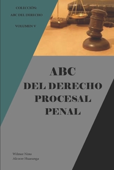 Paperback ABC del Derecho Procesal Penal [Spanish] Book