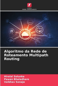 Paperback Algoritmo da Rede de Roteamento Multipath Routing [Portuguese] Book