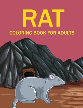 Paperback Rat Coloring Book For Adults Book