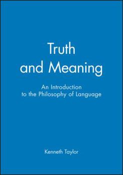 Paperback Truth and Meaning Book