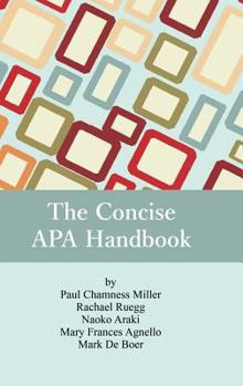 Hardcover The Concise APA Handbook Book