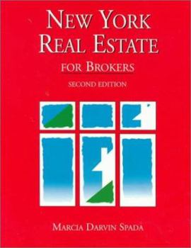 Paperback New York Real Estate for Brokers Book