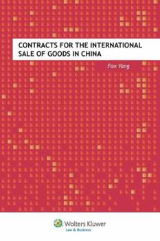 Paperback Contracts for the International Sale of Goods in China Book