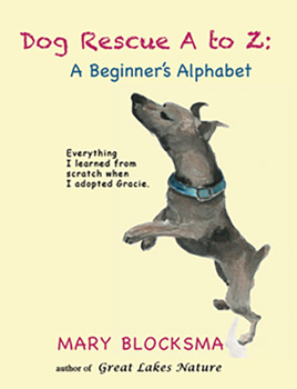 Paperback Dog Rescue A to Z: A Beginner's Memoir Book