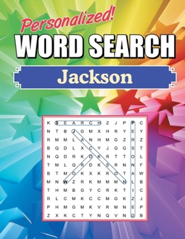 Jackson Word Search Book: Large Print Word Find Puzzles
