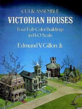 Paperback Cut & Assemble Victorian Houses Book