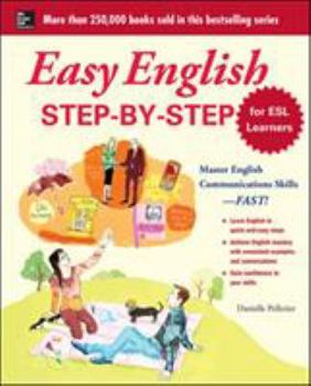Paperback Easy English Step-By-Step for ESL Learners Book