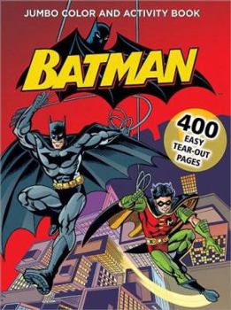 Paperback Batman Jumbo Color & Activity Book