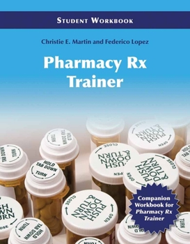 Paperback Pharmacy Technician RX Trainer Student Workbook Book