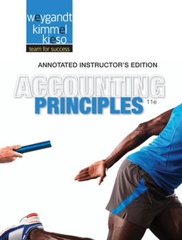 Hardcover Annotated Instructor's Edition, Accounting Principles, 11E Book