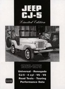Paperback Jeep CJ-5 Limited Edition 1960-1975 Book