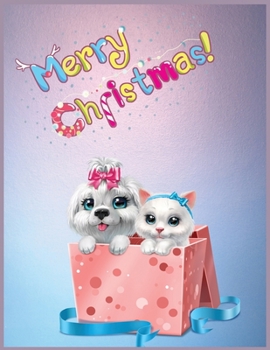 Merry Christmas: Best Christmas Blank Lined Notebook Journal, Notebook Gift 110 pages 8.5 x 11'' Blank Lined Journal - ... - for Journalism, Notes, Composition Book