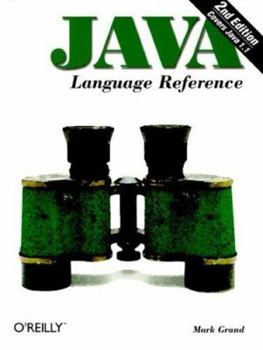Paperback Java Language Reference (Java (Addison-Wesley)) Book