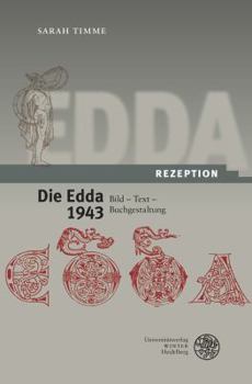 Hardcover Edda-Rezeption / Band 3: Die Edda 1943. Bild - Text - Buchgestaltung [German] Book