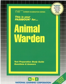 Spiral-bound Animal Warden: Passbooks Study Guide Book
