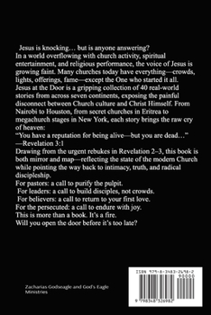 Paperback JESUS AT THE DOOR - 40 Heartbreaking Stories and Heaven's Final Warning to TODAY'S Churches [Large Print] Book